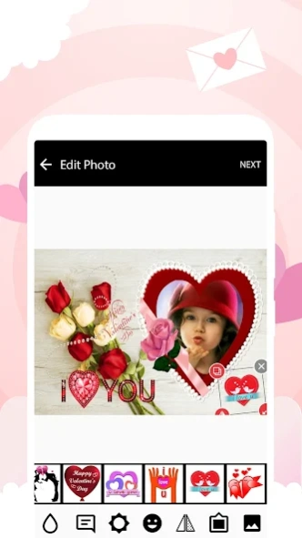 Valentines Day Photo Frame  Screenshot