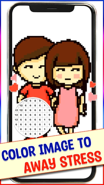 Valentine Love Color By Number 6.1 Screenshot