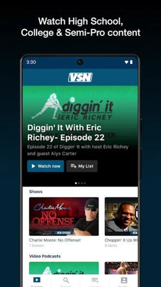Varsity Sports Now 10.500.1 Screenshot