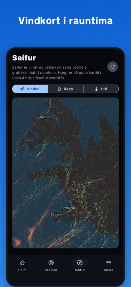 Veðrið - Weather in Iceland 4.1.0 Screenshot