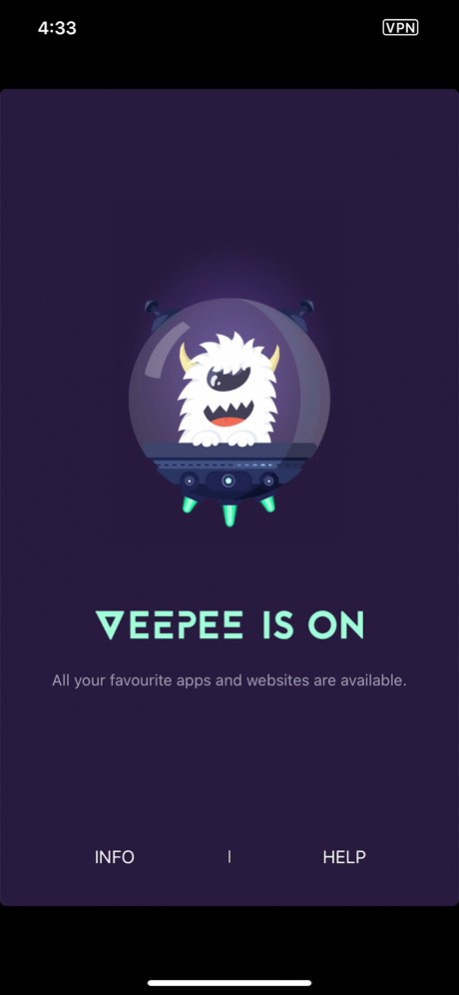 VeePee VPN Proxy 2.1.1 Screenshot