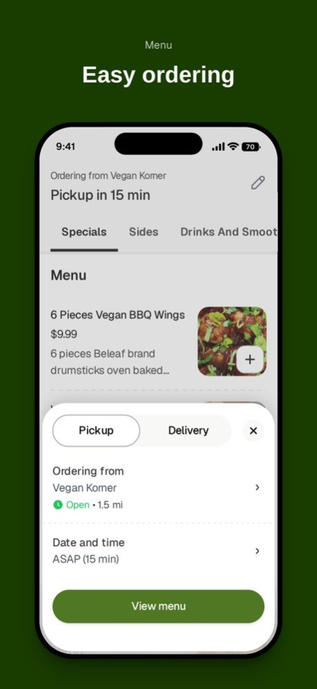 Vegan Korner 49.5.0 Screenshot