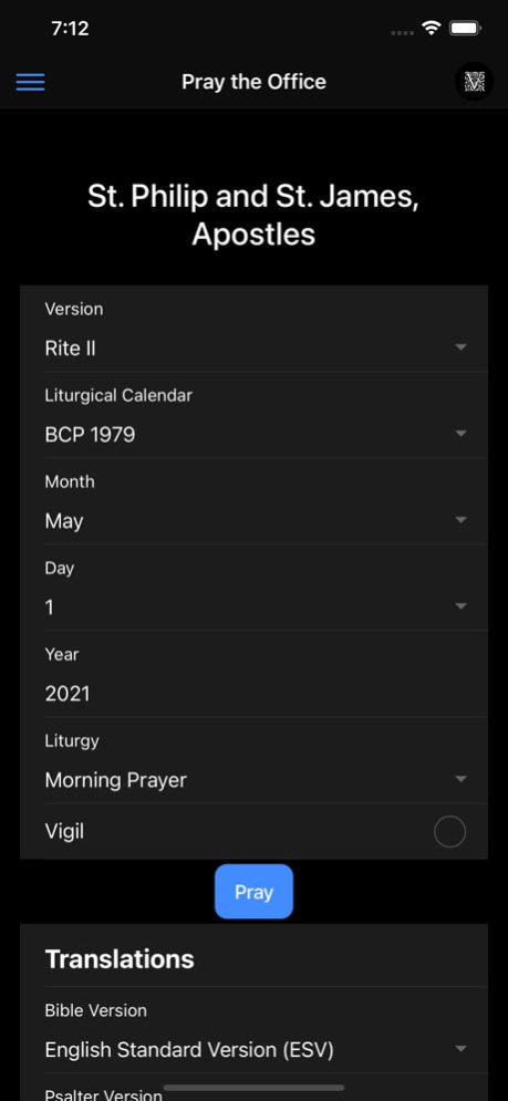 Venite.app 2.5.13 Screenshot