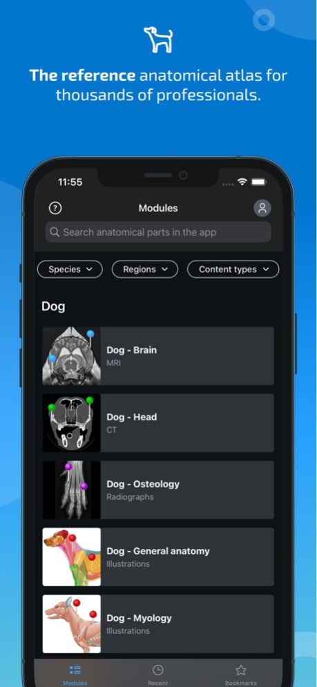 IMAIOS vet-Anatomy 6.7.1 Screenshot