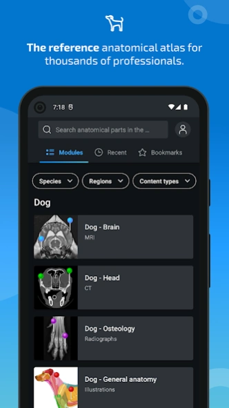IMAIOS vet-Anatomy 5.10.0 Screenshot