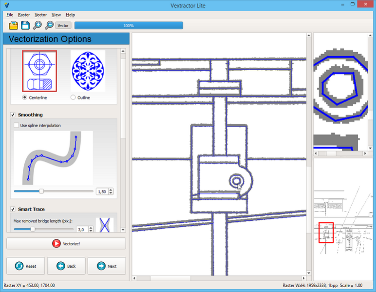 Vextractor Lite 1.30 Screenshot
