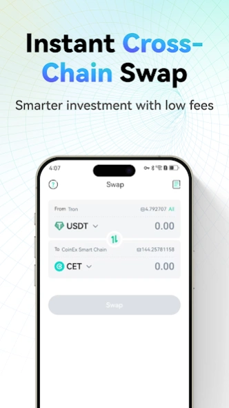 CoinEx Wallet - Crypto & DeFi 4.24.2 Screenshot