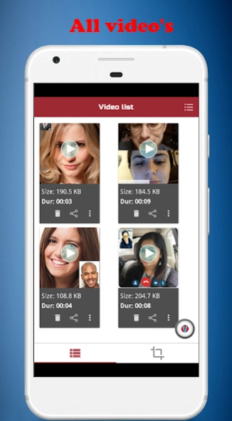 Call recorder for WhatsApp  Screenshot