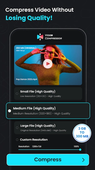 Video Compressor & Converter 4.0.1 Screenshot