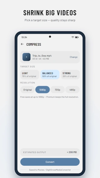 Video Converter : MP4 to MP3 2.0.09 Screenshot
