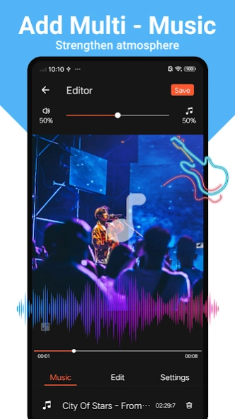 Video Maker Music Video Editor 3.8.0 Screenshot