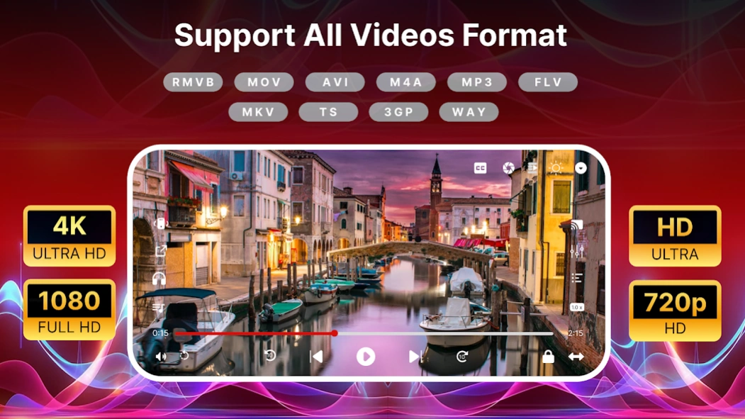 Video Player 4k: all format  Screenshot