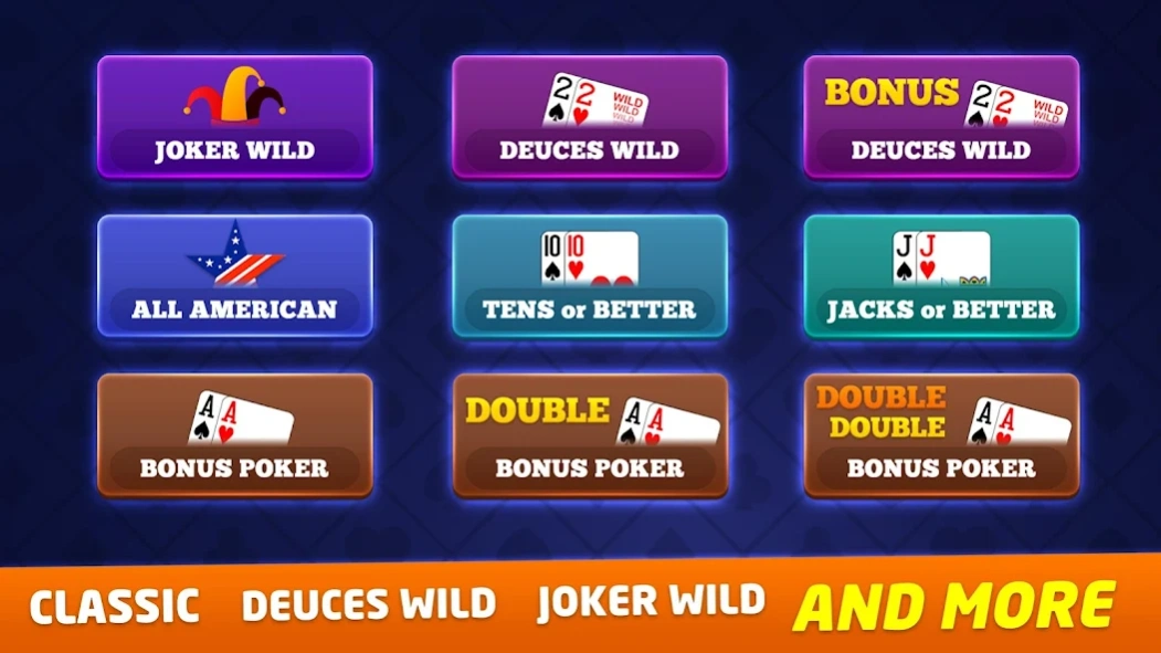 Video Poker Offline 2.3.1 Screenshot