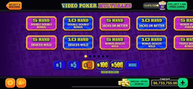 Video Poker Multi Pro 1.8.1 Screenshot