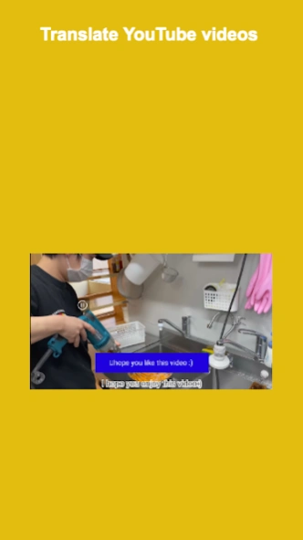 Video Subtitle Translate 1.8.4 Screenshot