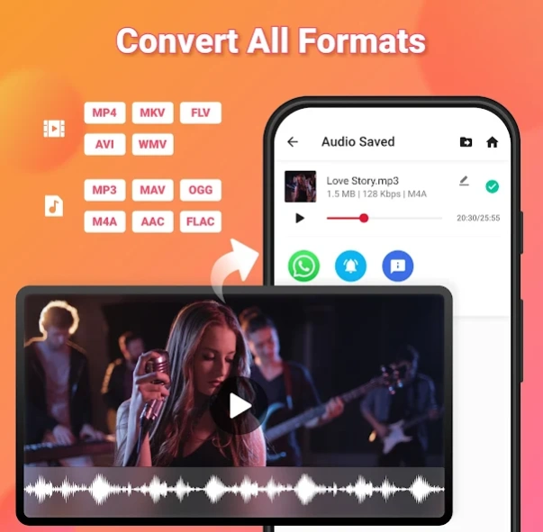 Video to MP3 - Video to Audio  Screenshot