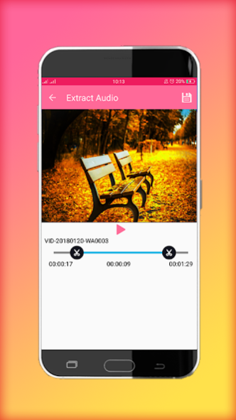 Video to Mp3 Video Editor Vide 1.1 Screenshot