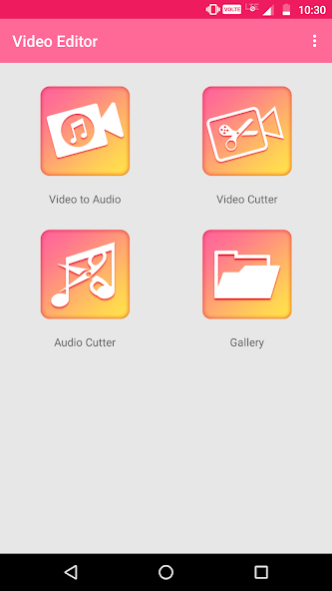 Video to Mp3 Video Editor Vide 1.1 Screenshot