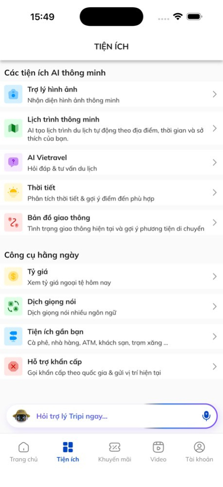 Vietravel 9.3.3 Screenshot