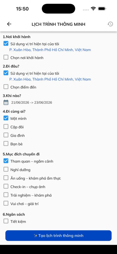 Vietravel 9.3.3 Screenshot