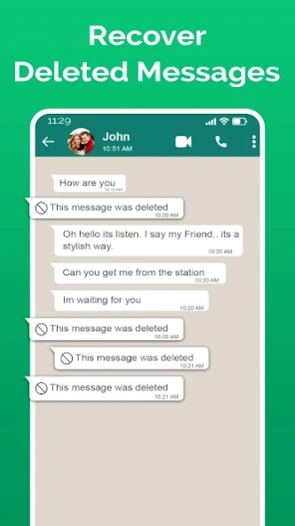 Deleted messages recovery 167 Screenshot