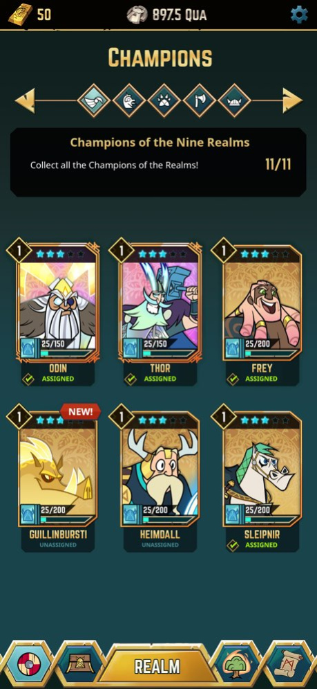 Viking Gods - Idle Tap Game 1.5.1 Screenshot