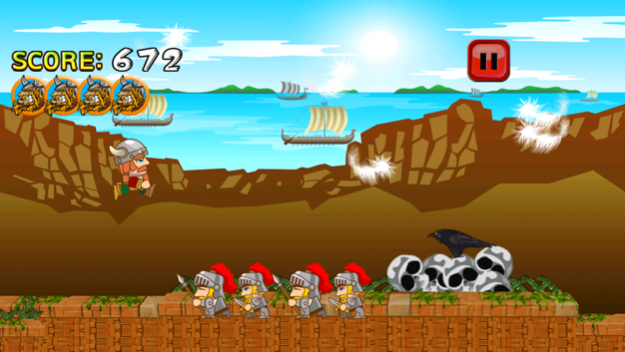 Viking Invasion : Clash of Tiny Warriors for the Castle Tower  Screenshot