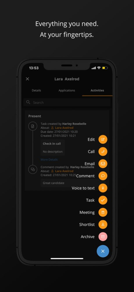 Vincere 5.0.0 Screenshot