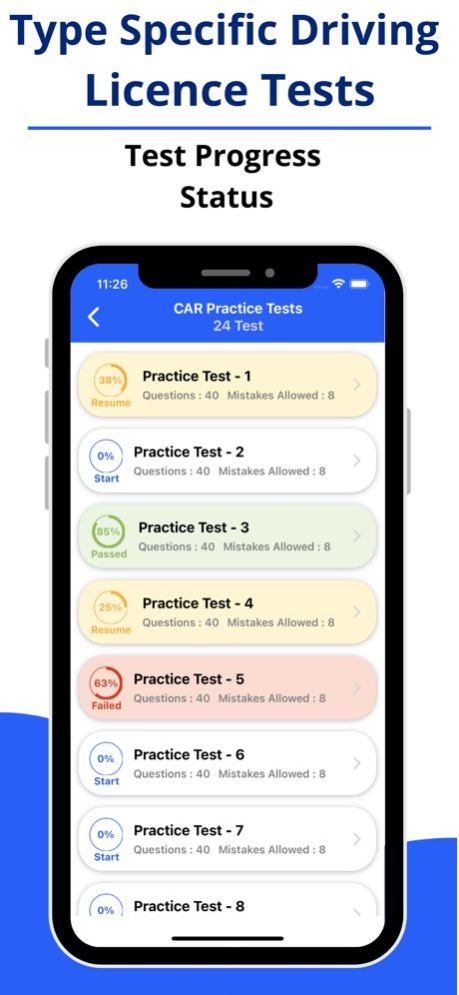 Virginia DMV Permit Test 4.0 Screenshot