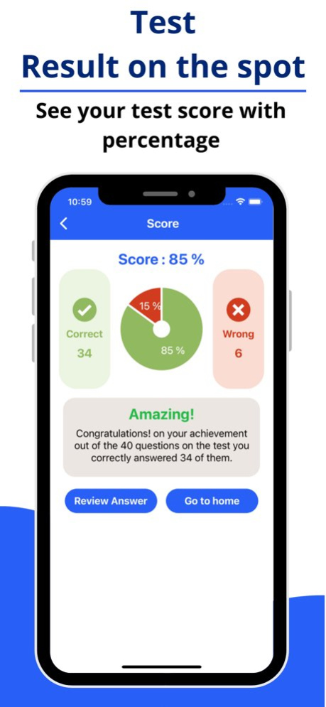 Virginia DMV Permit Test 4.0 Screenshot