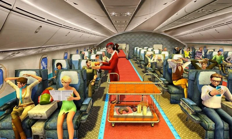 Virtual Air Hostess Simulator 1.4 Screenshot