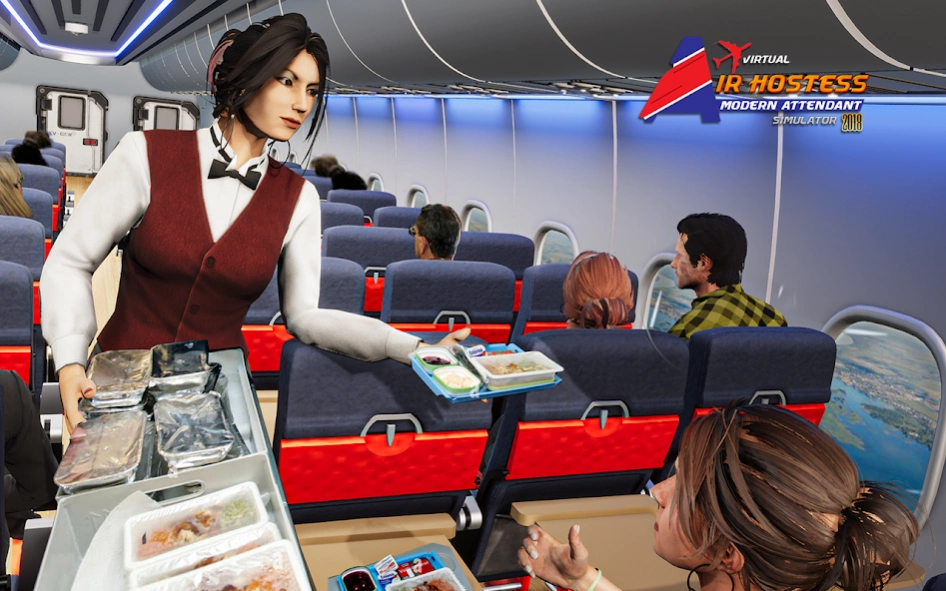 Virtual Air Hostess Simulator 1.4 Screenshot