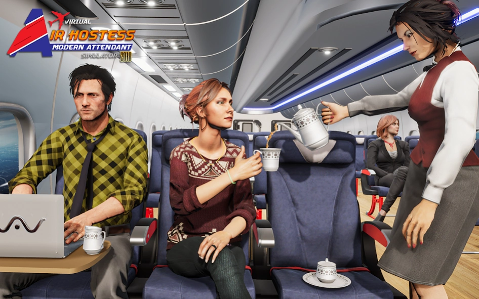 Virtual Air Hostess Simulator 1.4 Screenshot