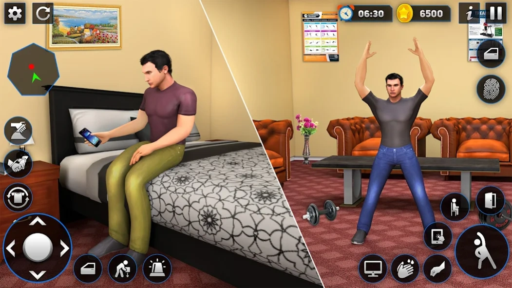 Virtual Dad Police Family Sim 1.15 Screenshot