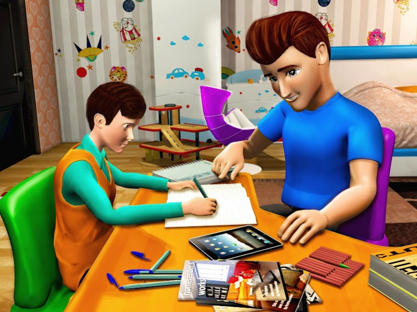Virtual Mother Simulator Game : Family Life Games 1.6 Screenshot