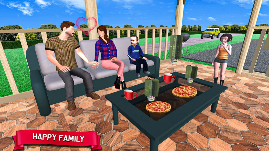 Virtual Police Dad Sim 3D 1.1.8 Screenshot