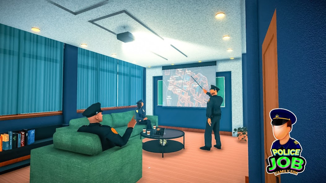 Virtual Police Officer Dad Sim  Screenshot
