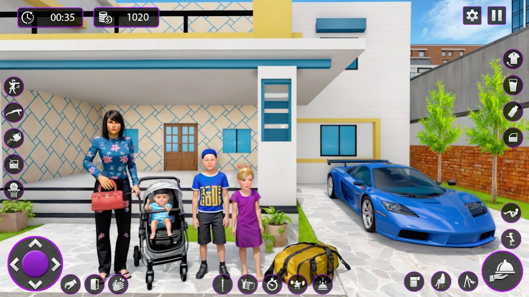 Single Mom Sim Mother Games 1.82 Screenshot