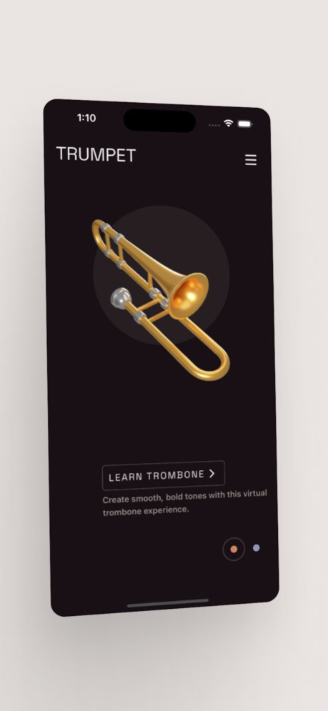 Virtual Trumpet & Trombone 1.1.0 Screenshot