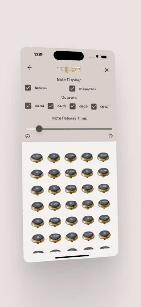 Virtual Trumpet & Trombone 1.1.0 Screenshot