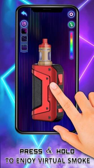 Virtual Vape Smoke Simulator 1.5 Screenshot
