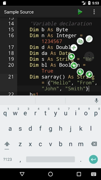 VB.NET Programming Compiler  Screenshot