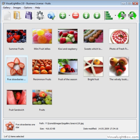 Visual LightBox 4.8.3 Screenshot