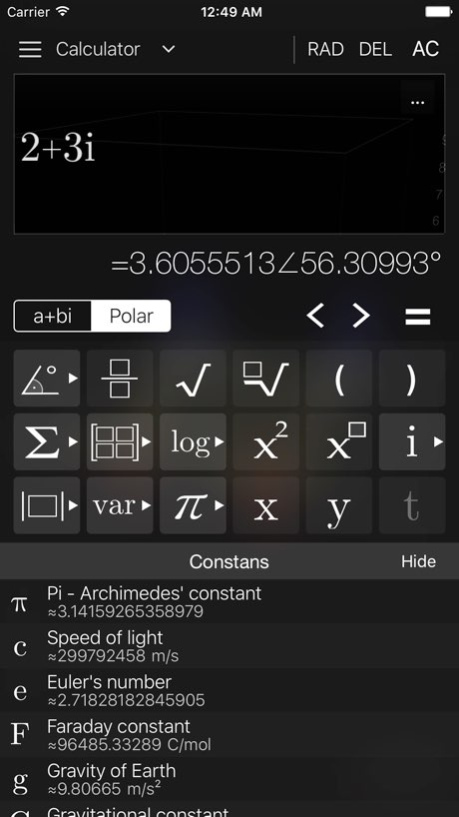 Visual MATH 4D Lite 5.0.2 Screenshot