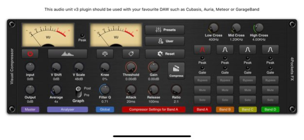 Visual Multi-Band Compressor 1.02 Screenshot