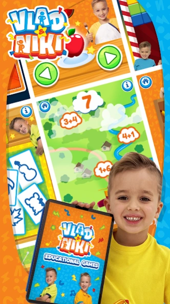 Vlad and Niki Educational Game 8.3 Screenshot