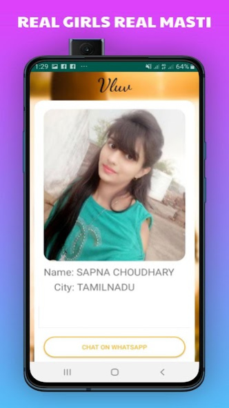 Vluv -Indian Girls Mobile Numb 1.0 Screenshot