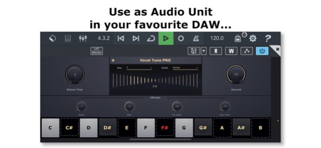 Vocal Tune PRO 2.0.2 Screenshot