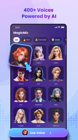 AI Voice Changer - Magicmic 2.9.8 Screenshot