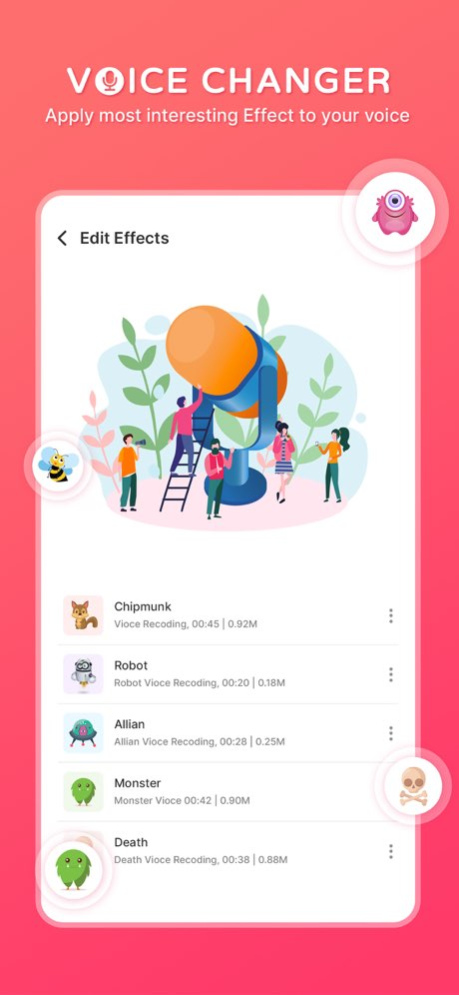 Voice Changer - Voice Effect 1.1 Screenshot
